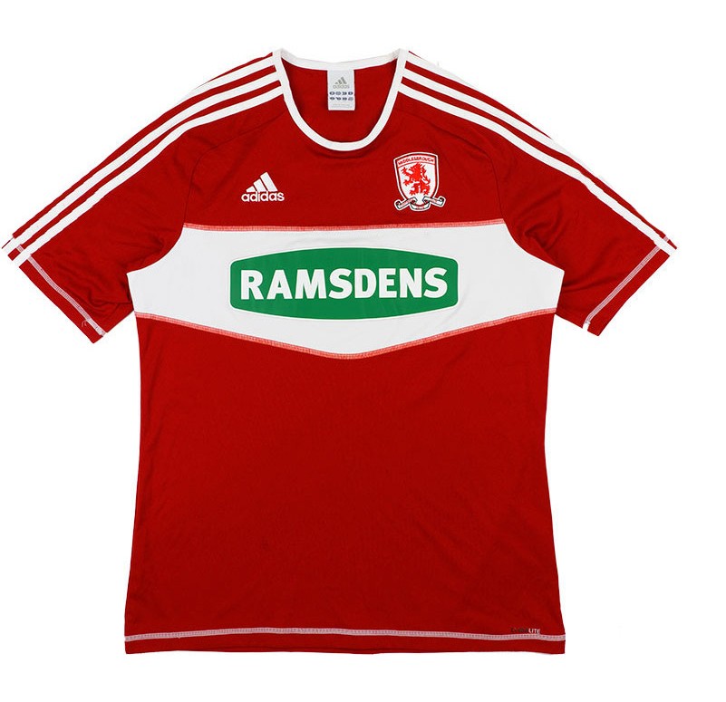 Middlesbrough 201213 Home Kit