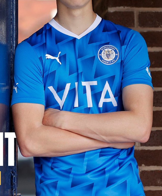 Stockport County 202223 Home Kit