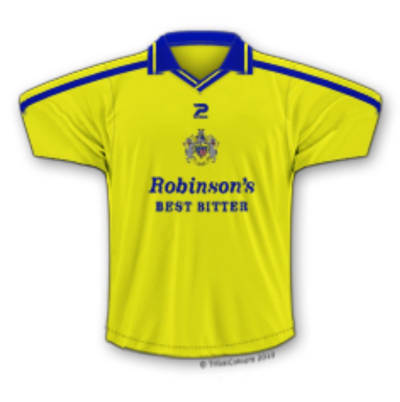 Stockport County 200102 Away Kit