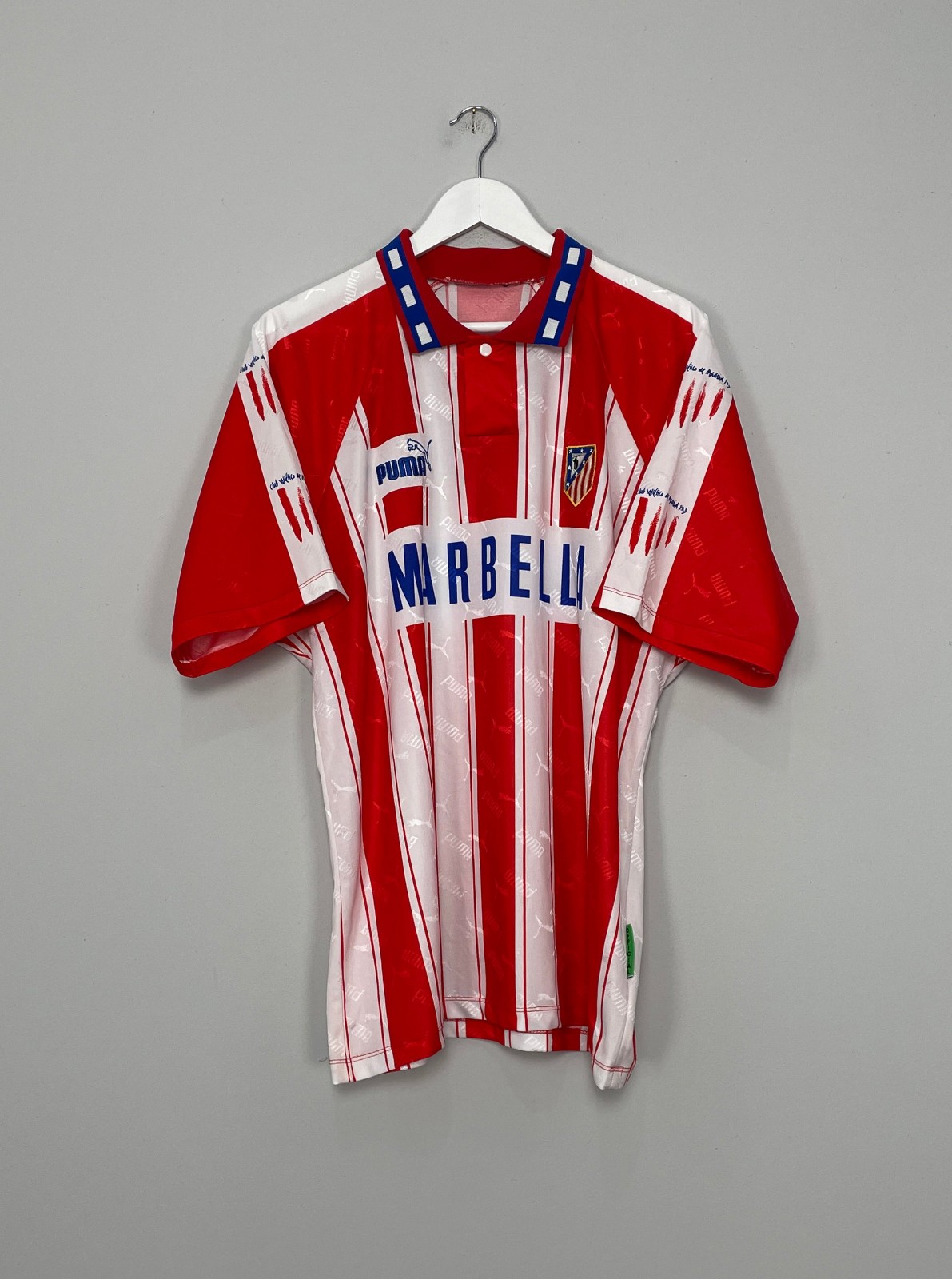 Atl tico Madrid B 1994 95 Home Kit