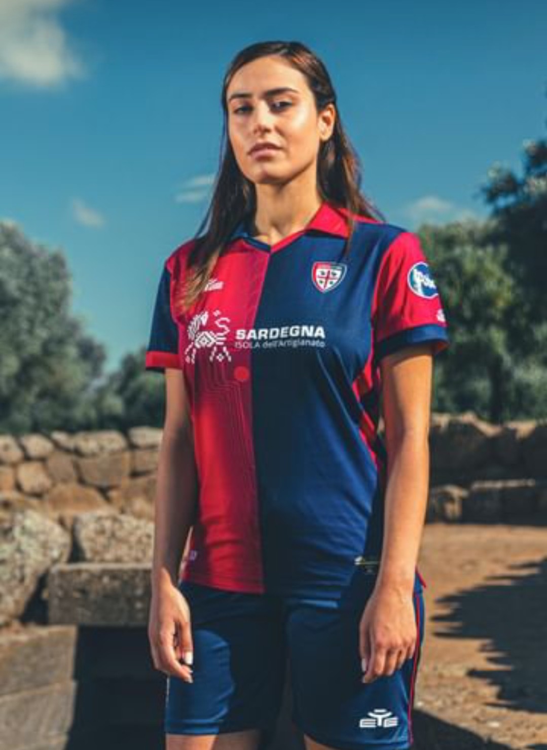 Cagliari Calcio 202324 Home Kit