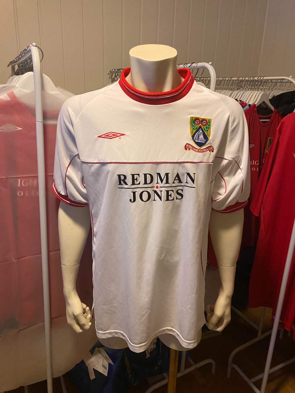 Morecambe 200001 Away Kit