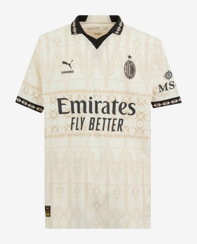 Ac milan best sale white jersey