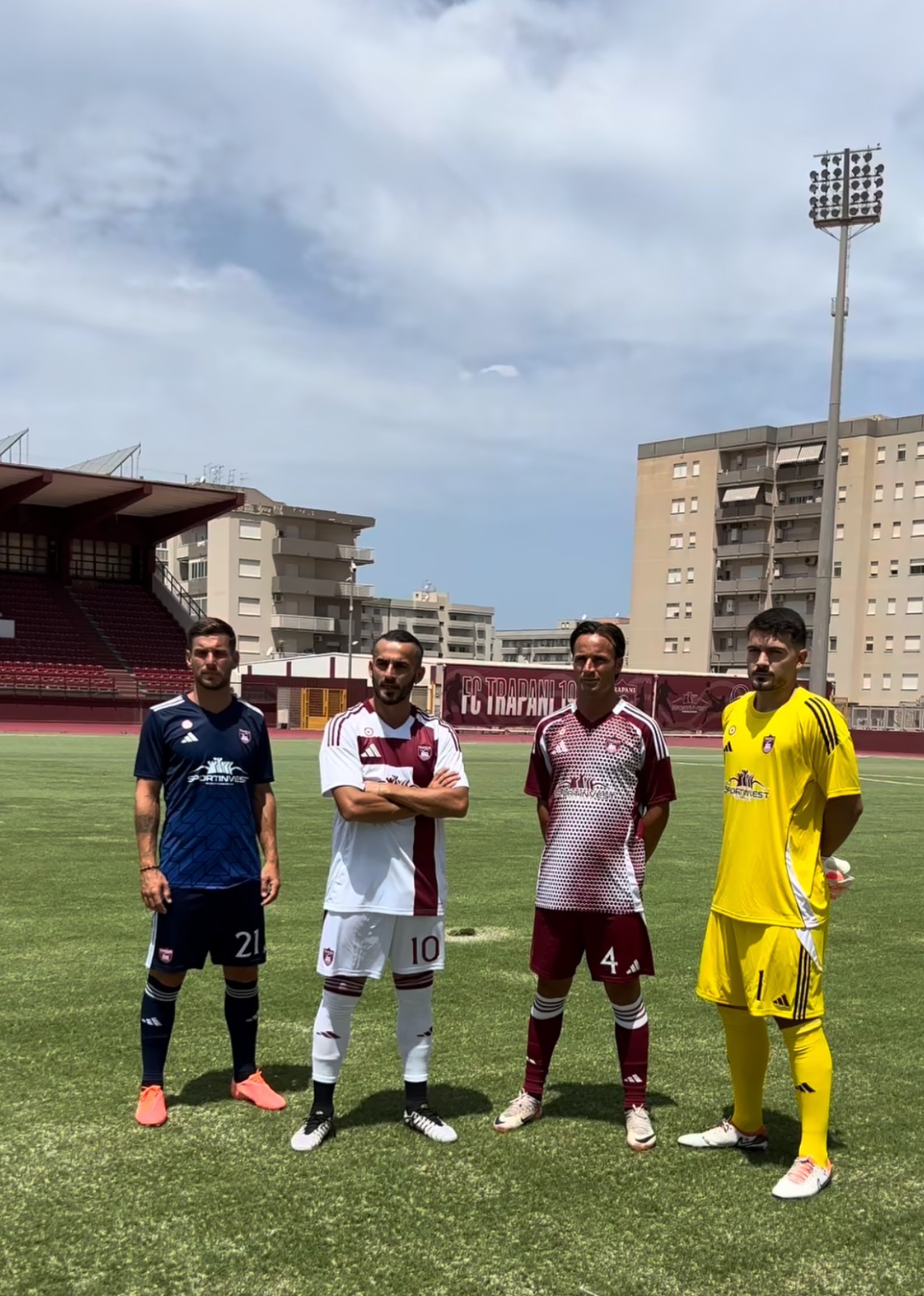 FC Trapani 202425 Home Kit
