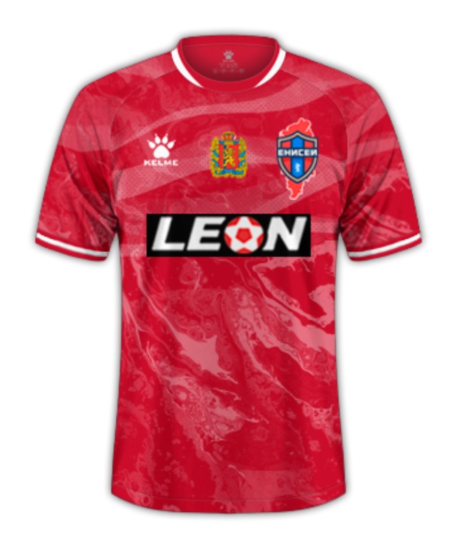 FK Yenisey Krasnoyarsk 202425 Home Kit