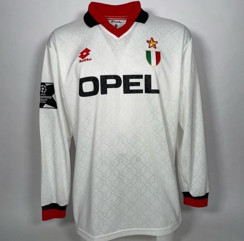 高価値セリー AC Milan 1994-95 Champions League Final Kit ウェア