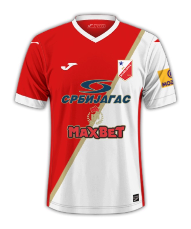 FK Vojvodina 2024-25 Home Kit