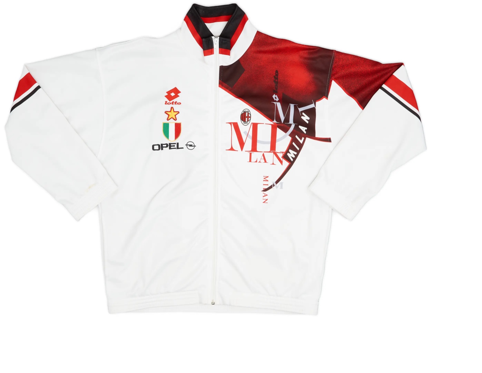 ウェア AC MILAN 94/95 CHAMPIONS LEAGUE Model 1994-95 AC Milan *CHAMPIONS LEAGUE* home jersey - L • RB