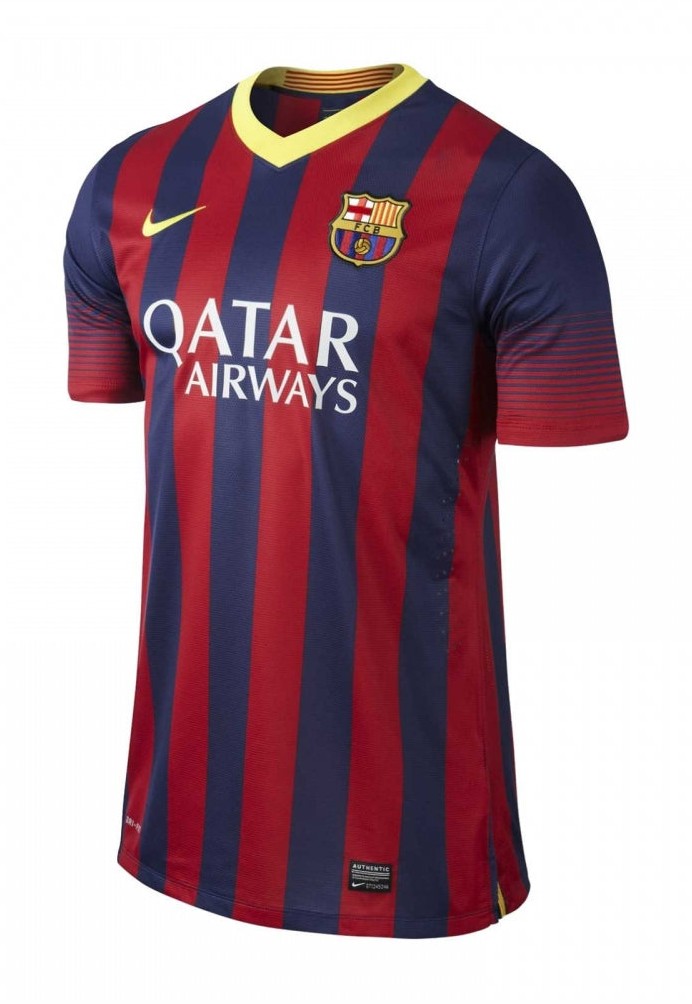 【極美品】ナイキ FC Barcelona 2013/14 ユニフォーム Nike FC Barcelona 2013-2014 Third Jersey Black Shirt Size M