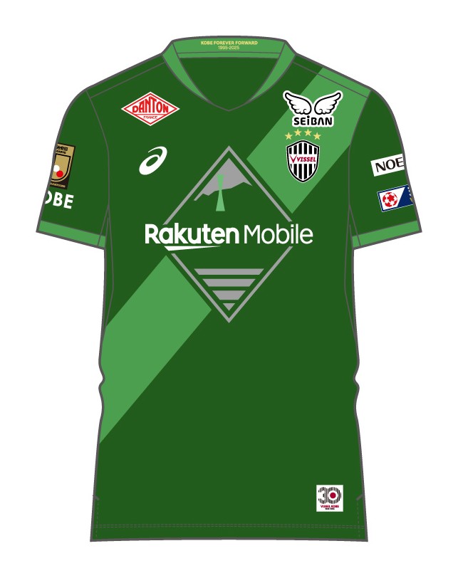 No.12 VISSEL KOBE 2025【レプリカ】ユニフォーム(1st) ヴィッセル神戸 【すぐにお届け】 No.12 VISSEL KOBE 2025