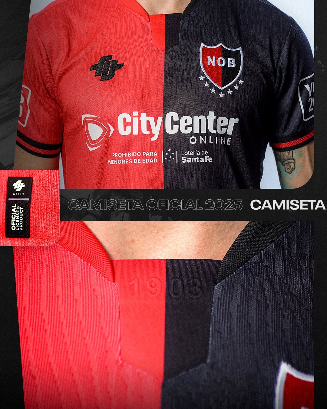 Camiseta Local Newell's Old Boys 2025