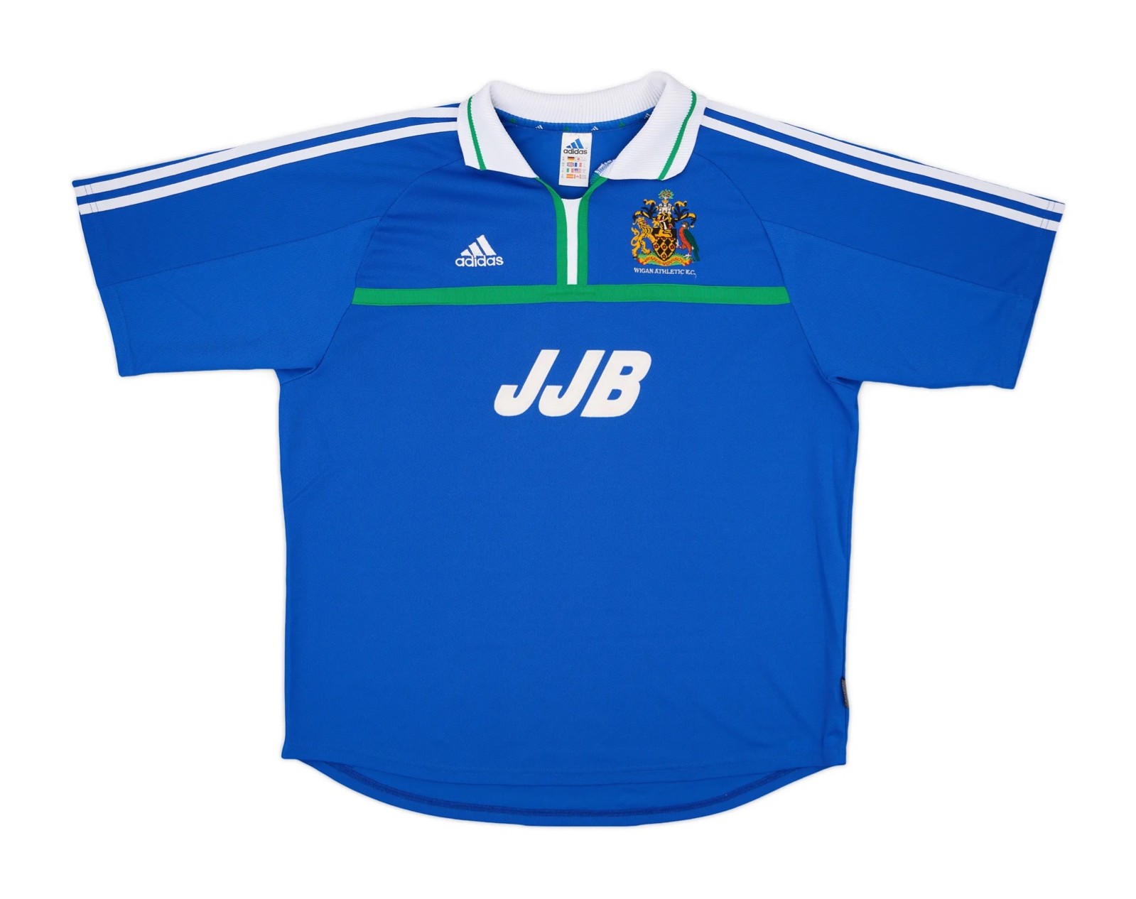 adidas Wigan Athletic ユニフォーム 2000-2002年 Wigan Athletic Home football shirt 2000 - 2002. Sponsored by