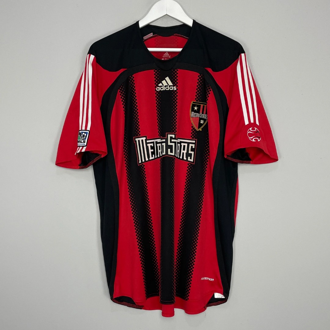 MLS メトロスターズ ユニフォーム　激レア New York/New Jersey MetroStars 2006 Pre-Season Home Kit