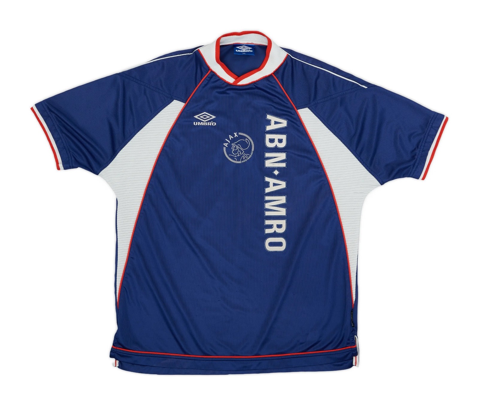 Ajax Amsterdam 半袖ユニフォーム Umbro Vintage Ajax Amsterdam Shirt Umbro Size XL ABN AMRO No 8 | eBay