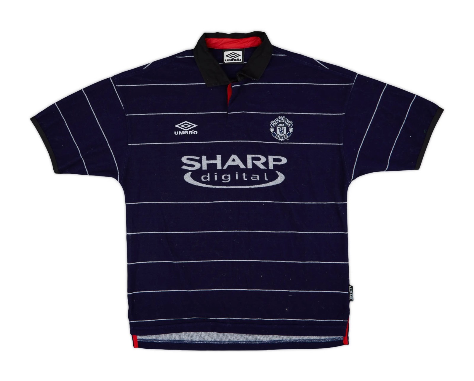 ウェア Manchester United 1999/2000 Away Uniform MANCHESTER UNITED 1999 2000 AWAY FOOTBALL SHIRT SOCCER
