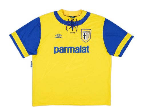 Parma AC Italy 1993/1995 Original Umbro Home Football Shirt