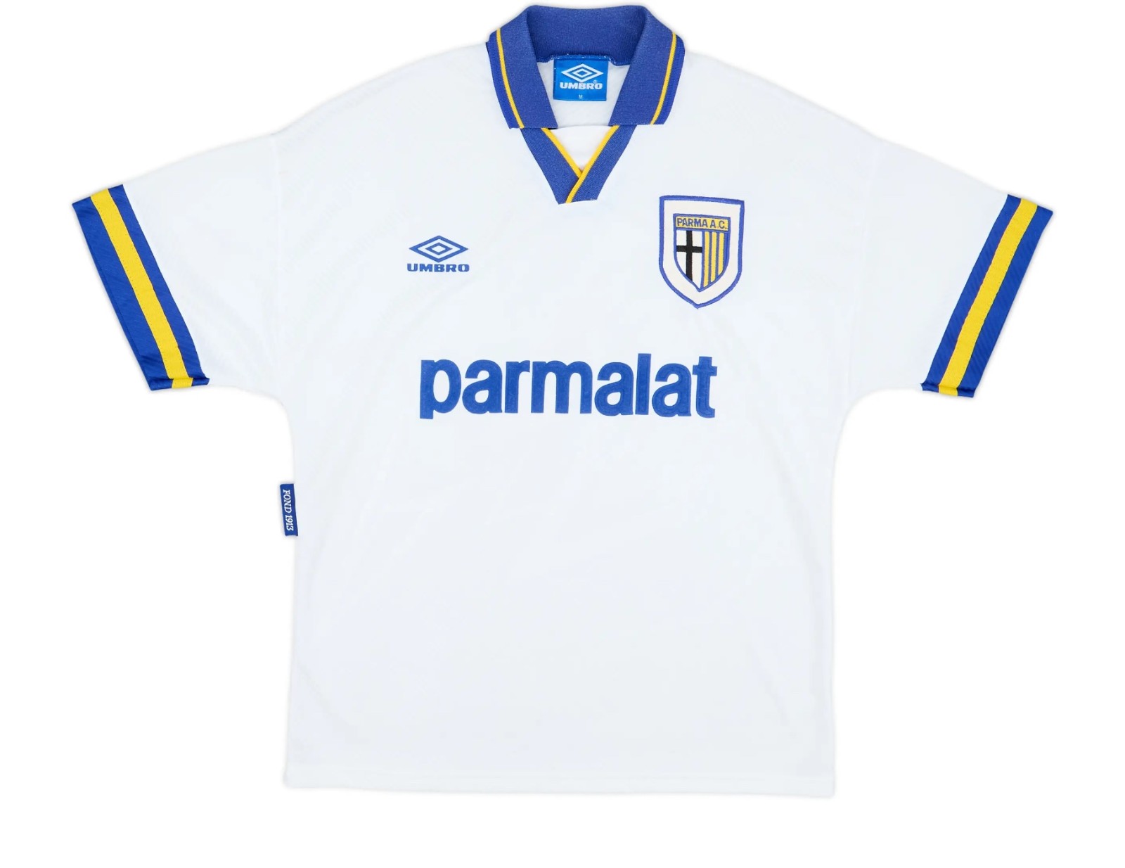 本格派ま！ Parma Calcio 1993-94 Home Kit ウェア