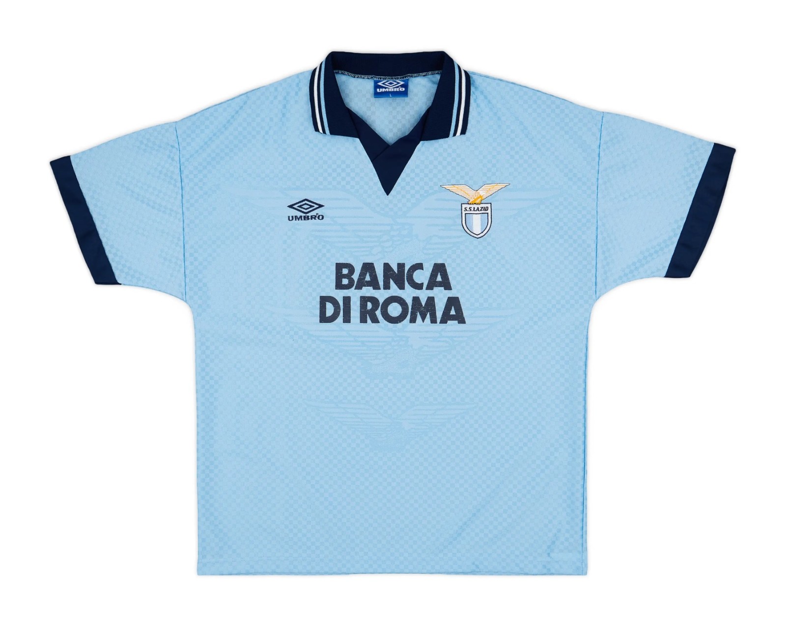 95/96 UMBRO SS Lazio ホームユニフォーム　Lサイズ SS Lazio 1995-96 Home Kit