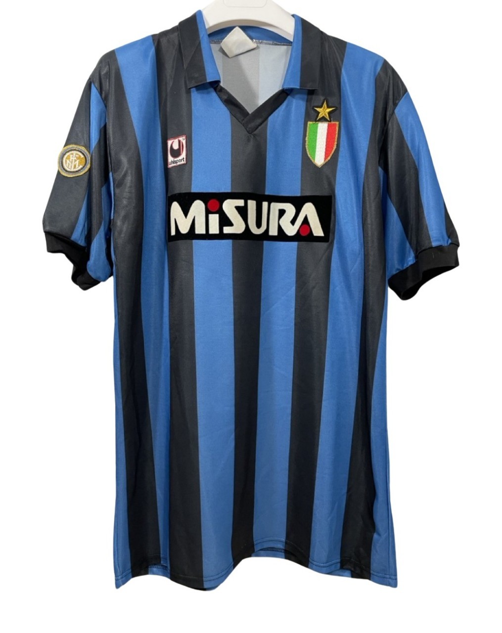ウェア 90s umbro Inter Milano soccer jersey kit 90s umbro Inter Milano soccer jersey kit サッカー・フットサル