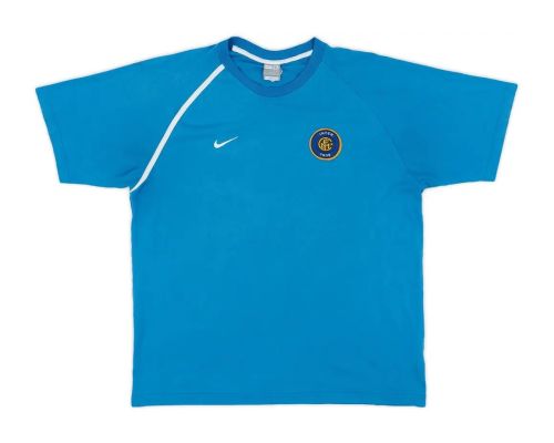 ウェア inter 2003 2004 HOME 2003-04 Inter Milan Home Shirt J.Zanetti #4 - 5/10 - (XL)