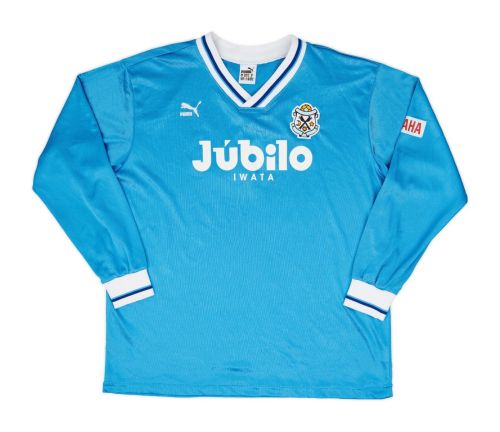 ウェア 2000s Jubilo Iwata #7 uniform Tshirt y2k VTG 90s Puma Jubilo Iwata jersey J-League Japan football