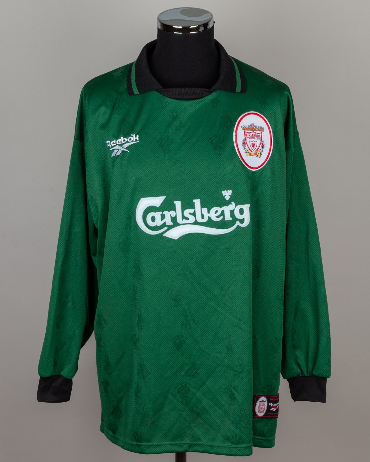 [Reebok] Liverpool GKユニフォーム 1996/97 Liverpool 1996 - 1997 Goalkeeper football Reebok long sleeve