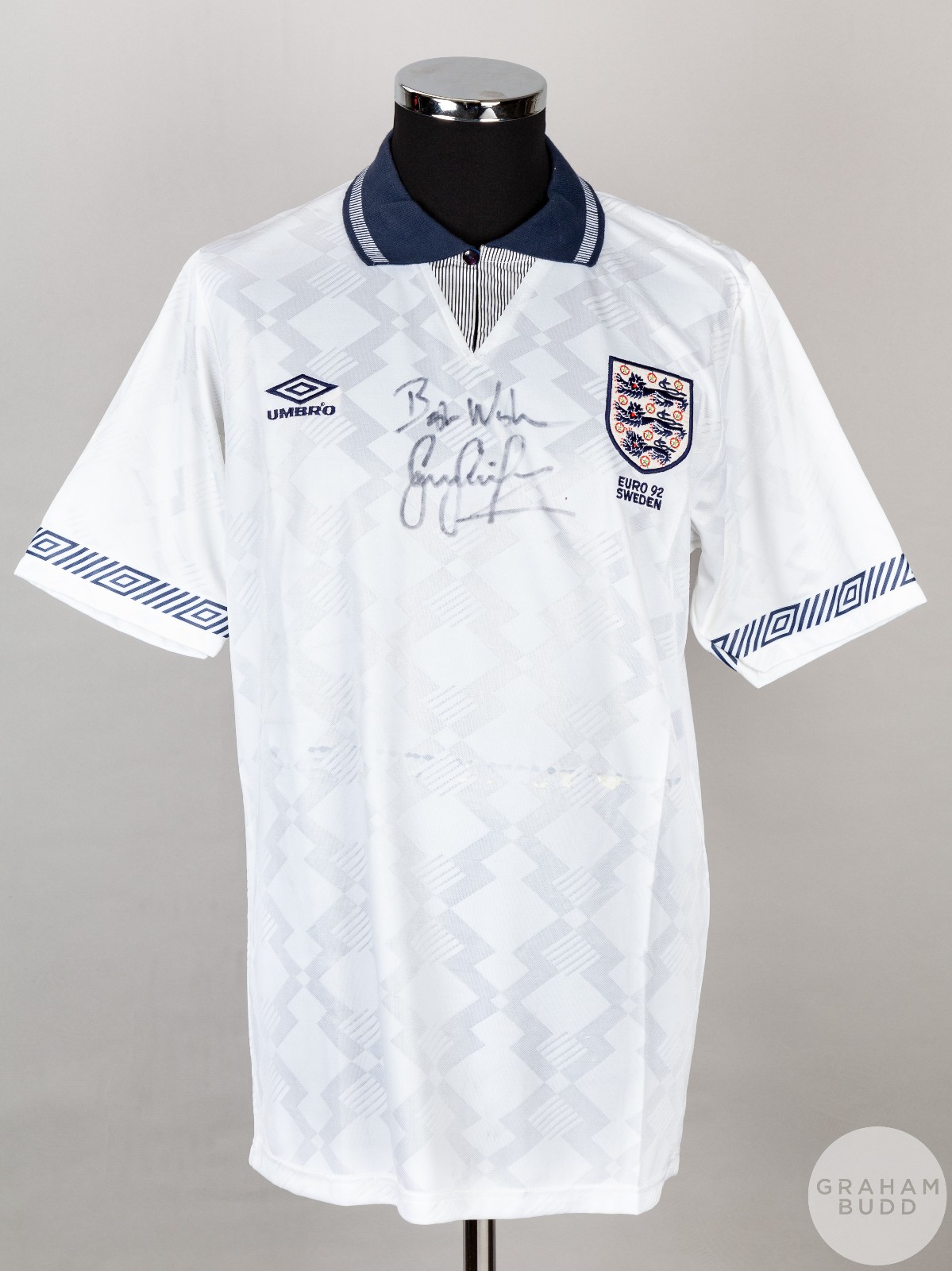 England Football　アンティーク England 1992 Home Kit