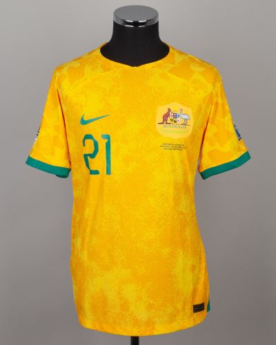 超激レア　オーストラリア代表ユニフォーム　AFC Asian Cup 2011 アジア杯優勝を祝し、あの