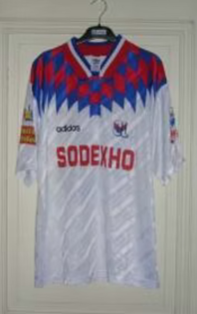 Olympique Lyonnais 1995-96 Home 2 Kit
