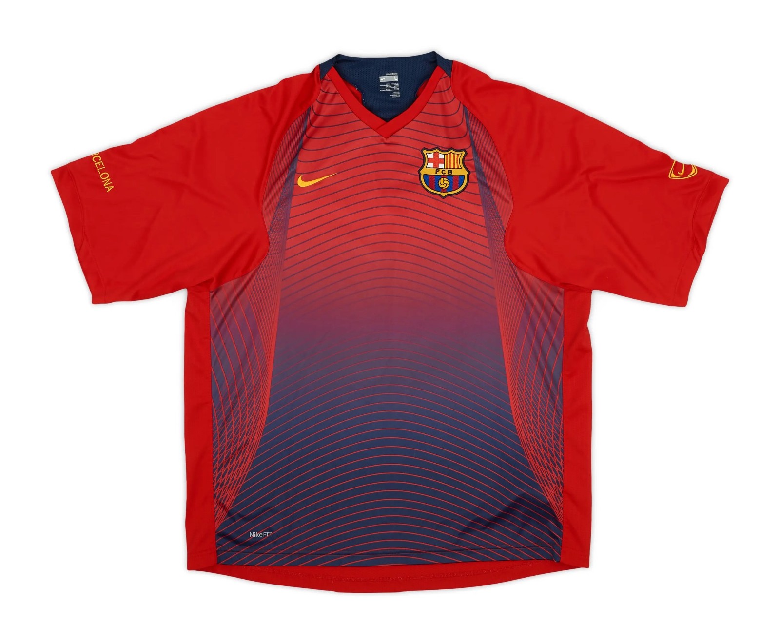 FC Barcelona シャビ ユニフォーム NIKE FCバルセロナ 10/11 ユニフォーム ホーム 長袖 6.シャビ