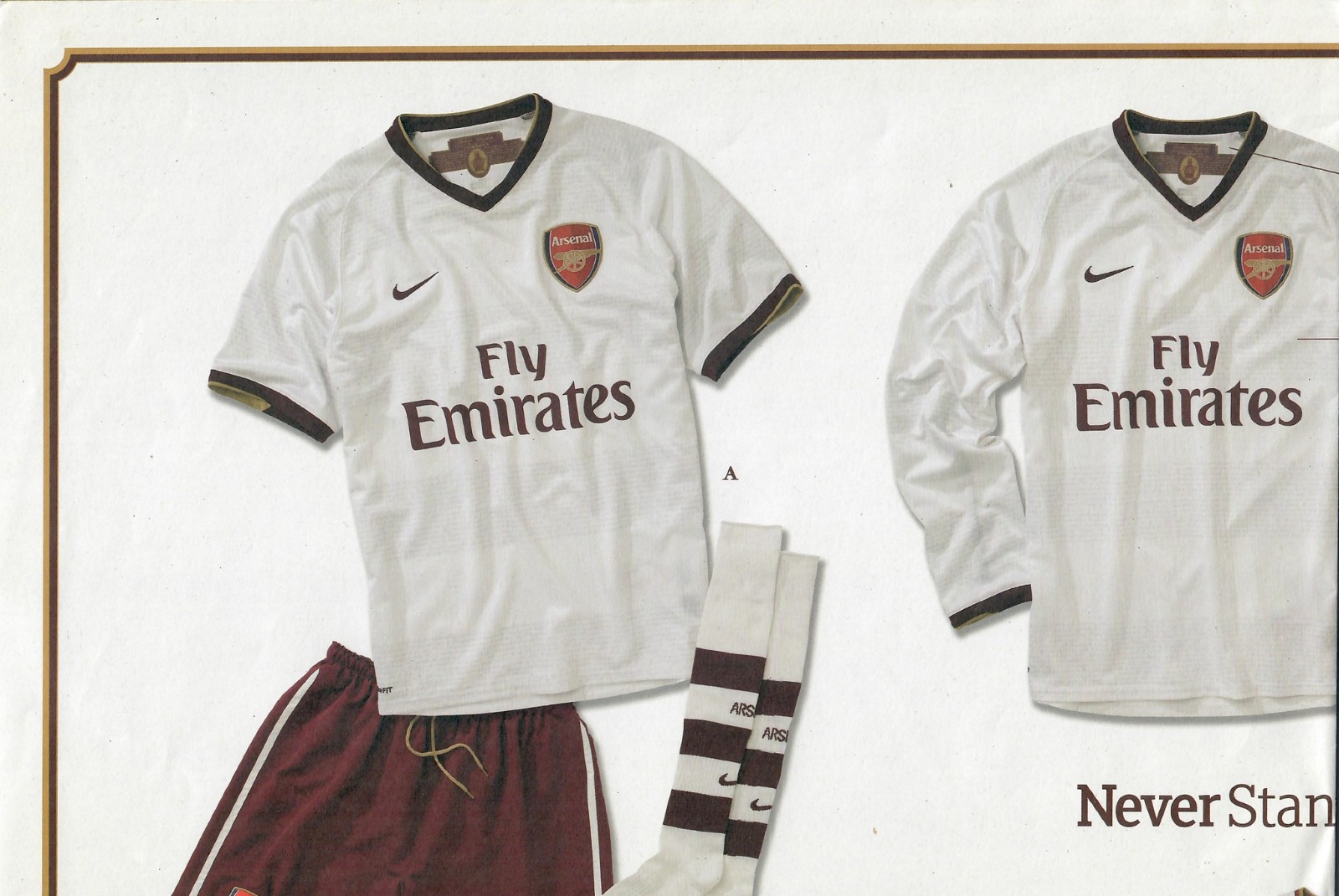 期間限定セール Arsenal FC 2007-08 Strój Wyjazdowy ウェア