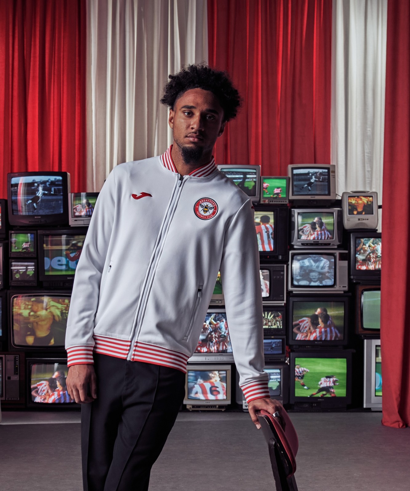 Brentford FC 2025-26 Anthem Home Jacket