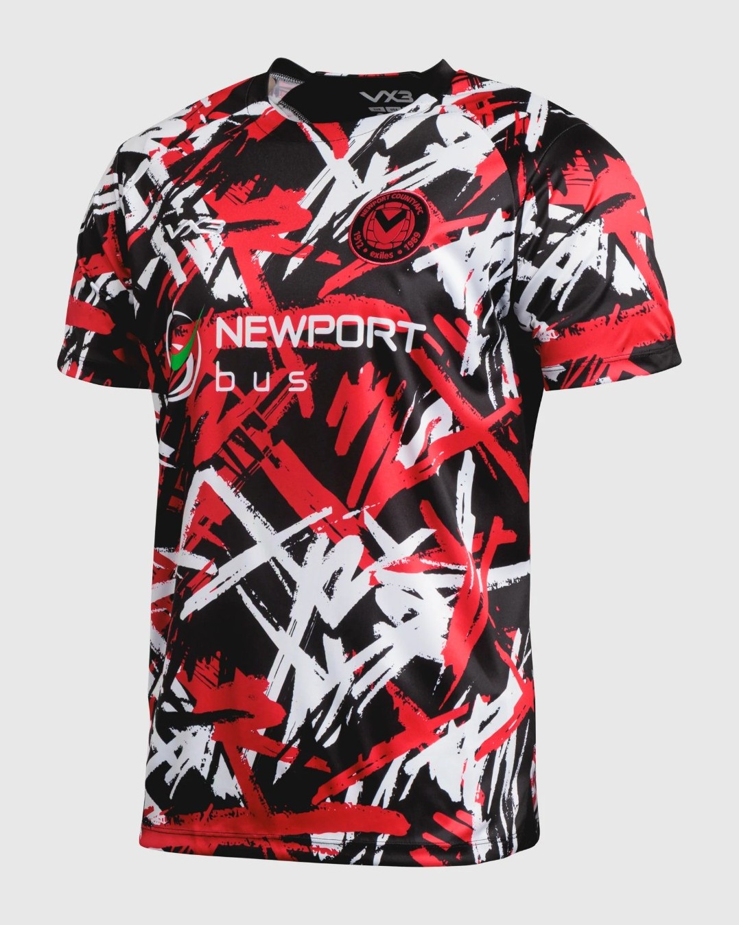Camiseta Calentamiento Visitante Newport County AFC 2025 26 DYpY3XThM984Y9x
