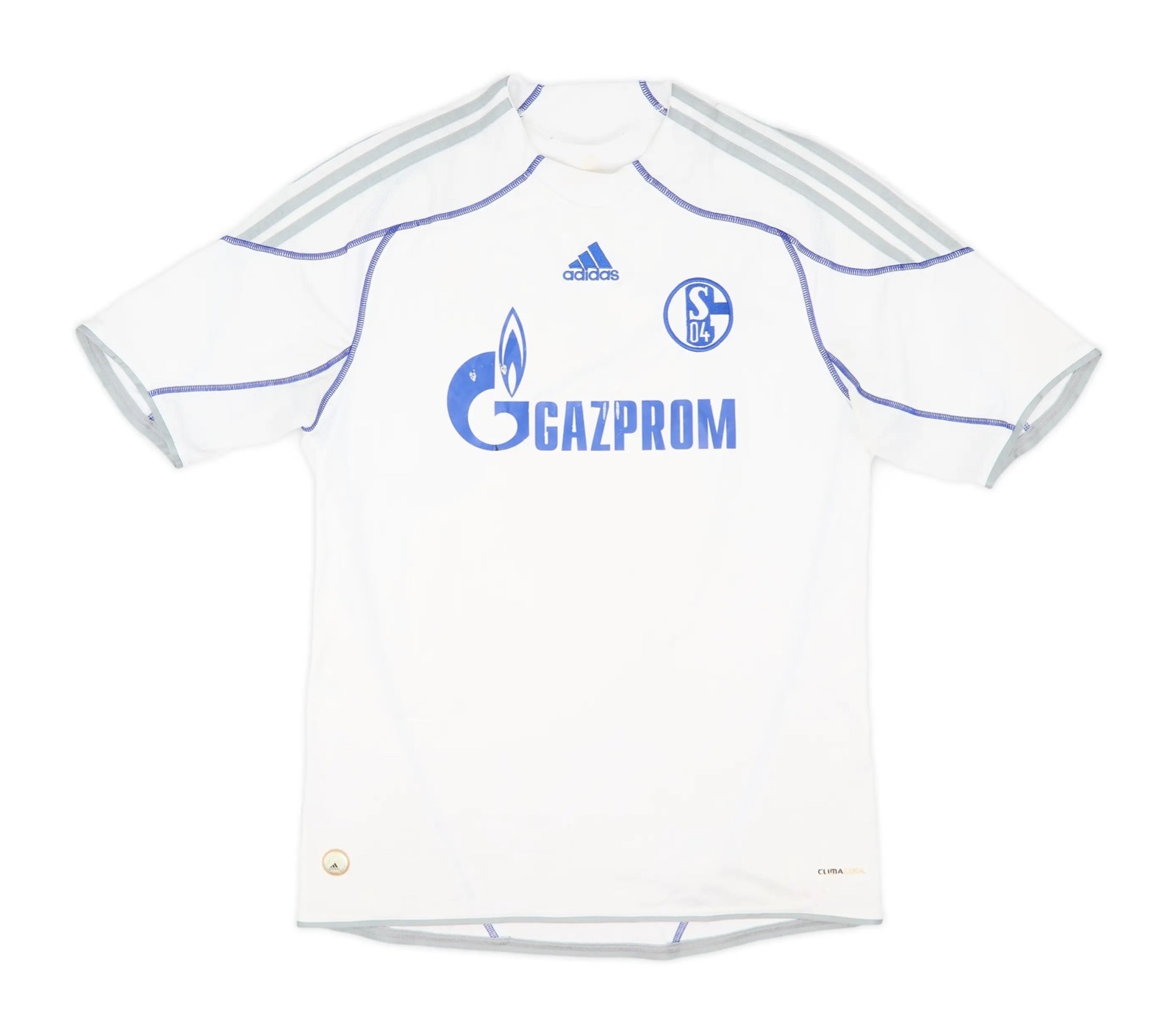 ウェア Schalke 04 2010 2011 away FC Schalke 04 Third 2010-2011 Match Issued sign football