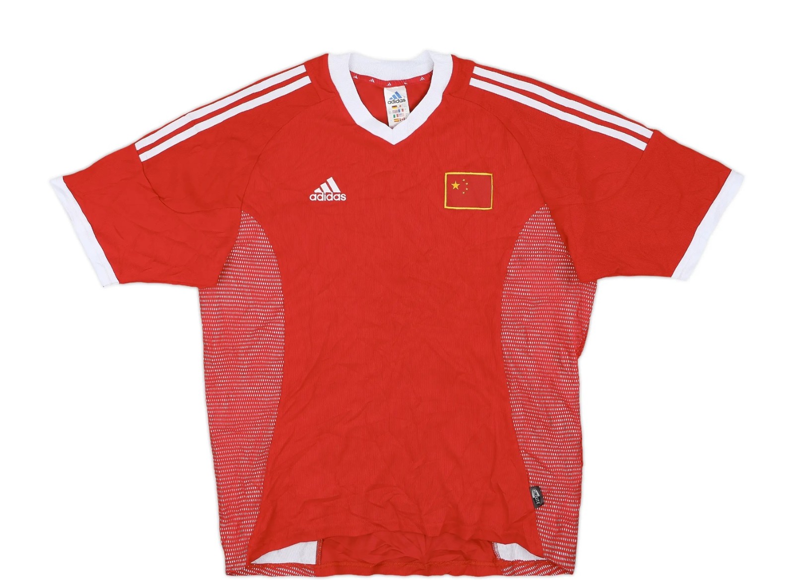 中国代表　サッカーユニフォーム　2002 Classic Soccer Jersey 1998 2002 China Retro Soccer Jersey