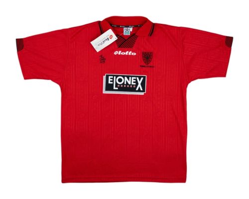 Wimbledon FC 赤 シャツ lotto 1997- ビンテージ Wimbledon 1997-98 Away Kit