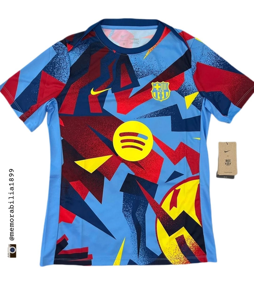 FC Barcelona 2025-26 Pre-Match Fourth Shirt