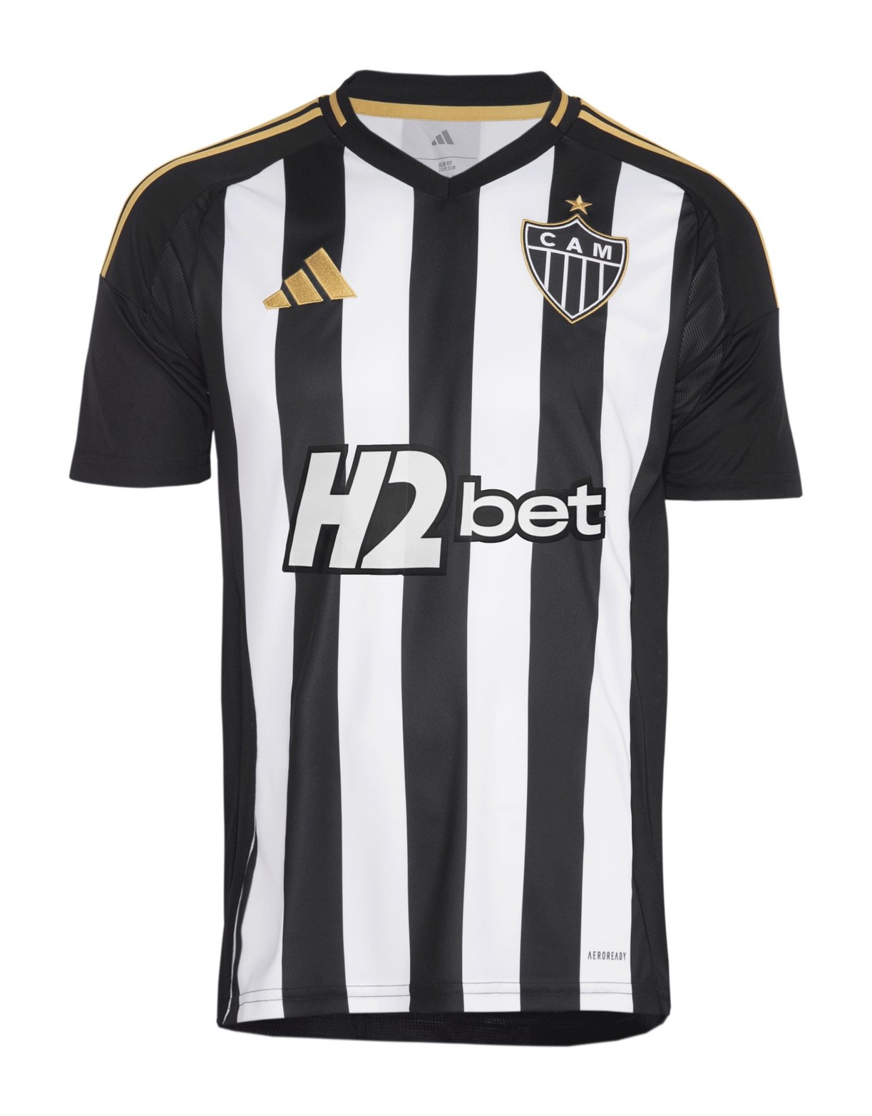 Atlético Mineiro 2001  V2 Kit ゲームシャツ Atlético Mineiro 2001 Home V2 Kit ゲームシャツ Penalty