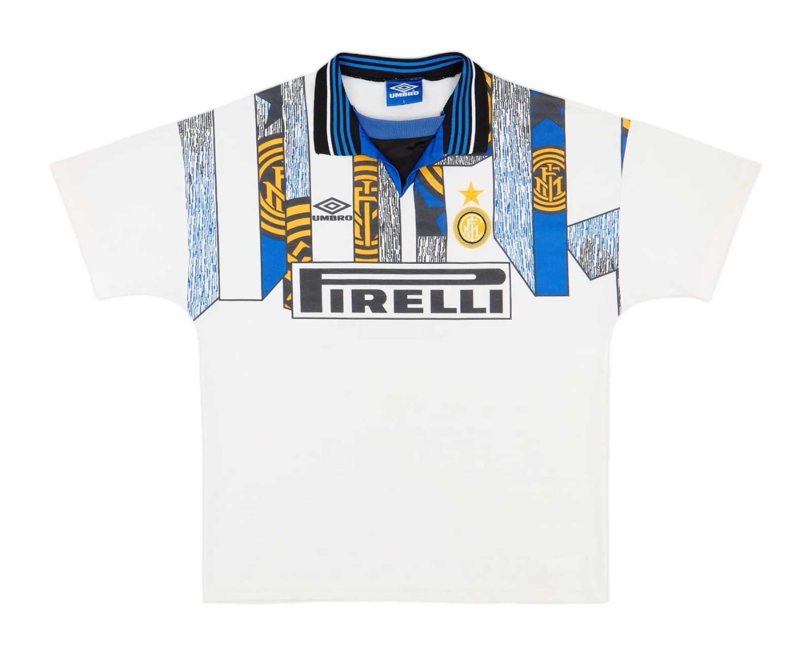 ウェア Inter Milan 95/96 Away Uniform Inter Milan Away 1995-96 – Fútbol Club Vintage
